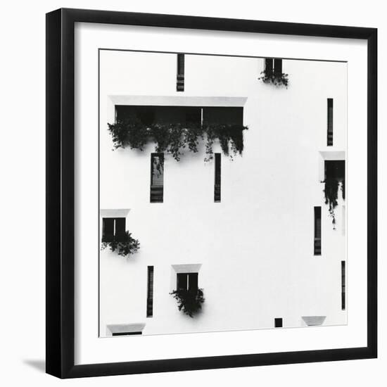 Windows and Building, Puerto Vallarta, Mexico, 1976-Brett Weston-Framed Photographic Print