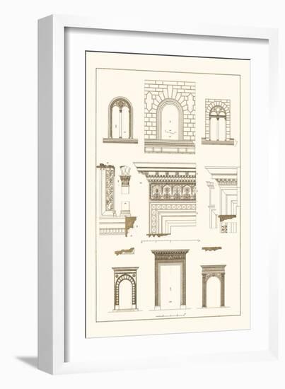 Windows and Doorways of the Renaissance-J. Buhlmann-Framed Art Print