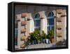 Windows and Flowers in Village, Cappadoccia, Turkey-Darrell Gulin-Framed Stretched Canvas