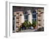 Windows and Flowers in Village, Cappadoccia, Turkey-Darrell Gulin-Framed Photographic Print