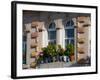 Windows and Flowers in Village, Cappadoccia, Turkey-Darrell Gulin-Framed Photographic Print