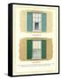 Windows and Shutters-null-Framed Stretched Canvas