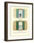 Windows and Shutters-null-Framed Art Print