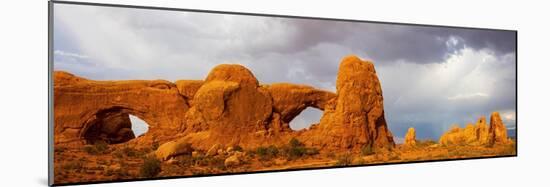Windows. Arches National Park. Utah, USA.-Tom Norring-Mounted Photographic Print