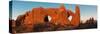 Windows Arches National Park Utrah-Steve Gadomski-Stretched Canvas