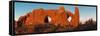 Windows Arches National Park Utrah-Steve Gadomski-Framed Stretched Canvas