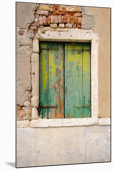 Windows & Doors of Venice VI-Laura DeNardo-Mounted Photographic Print