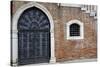 Windows & Doors of Venice VIII-Laura DeNardo-Stretched Canvas