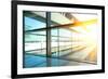 Windows in Modern Office Building-Aylandy-Framed Photographic Print