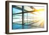 Windows in Modern Office Building-Aylandy-Framed Photographic Print