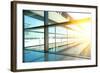 Windows in Modern Office Building-Aylandy-Framed Photographic Print