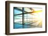 Windows in Modern Office Building-Aylandy-Framed Photographic Print