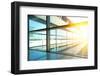 Windows in Modern Office Building-Aylandy-Framed Photographic Print