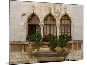 Windows in Porec, Croatia-null-Mounted Photographic Print