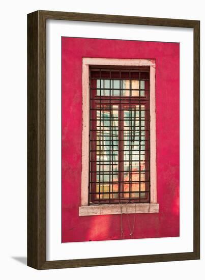 Windows of Burano III-Aledanda-Framed Art Print