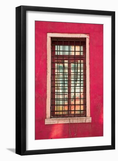 Windows of Burano III-Aledanda-Framed Art Print