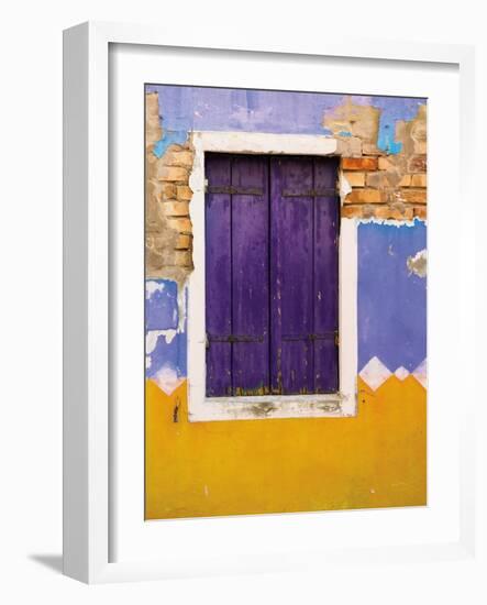 Windows of Burano IV-Aledanda-Framed Art Print