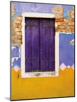 Windows of Burano IV-Aledanda-Mounted Art Print