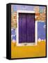 Windows of Burano IV-Aledanda-Framed Stretched Canvas