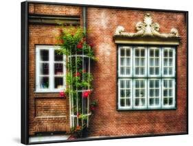 Windows Of Old Hamburg-George Oze-Framed Photographic Print