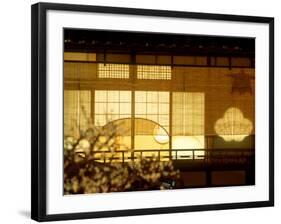 Windows of Traditional Restaurant-null-Framed Photographic Print