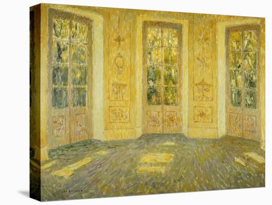 Windows on the Parc; Fenetres Sur Le Parc, 1938-Henri Eugene Augustin Le Sidaner-Stretched Canvas