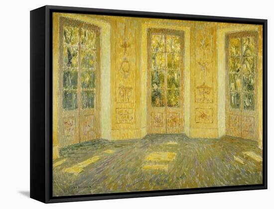 Windows on the Parc; Fenetres Sur Le Parc, 1938-Henri Eugene Augustin Le Sidaner-Framed Stretched Canvas