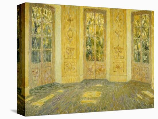 Windows on the Parc-Henri Eugene Augustin Le Sidaner-Stretched Canvas