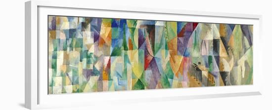 Windows Overlooking the City (Les Fenetres Sur La Ville), 1912-Robert Delaunay-Framed Giclee Print