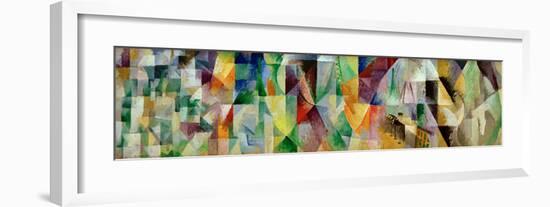 Windows to the City Part 1 Simultaneous Contrast, 1912-Robert Delaunay-Framed Giclee Print