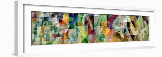 Windows to the City Part 1 Simultaneous Contrast, 1912-Robert Delaunay-Framed Giclee Print