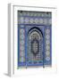 Windows with Majolica Tile Decoration, Dome of the Rock, or Masjid Al-Qubba-null-Framed Giclee Print