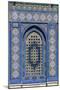 Windows with Majolica Tile Decoration, Dome of the Rock, or Masjid Al-Qubba-null-Mounted Giclee Print