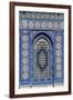 Windows with Majolica Tile Decoration, Dome of the Rock, or Masjid Al-Qubba-null-Framed Giclee Print