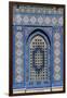 Windows with Majolica Tile Decoration, Dome of the Rock, or Masjid Al-Qubba-null-Framed Giclee Print