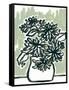 Windowsill Blossoms I-June Vess-Framed Stretched Canvas