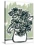 Windowsill Blossoms I-June Vess-Stretched Canvas