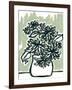 Windowsill Blossoms I-June Vess-Framed Art Print