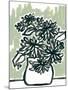 Windowsill Blossoms I-June Vess-Mounted Art Print
