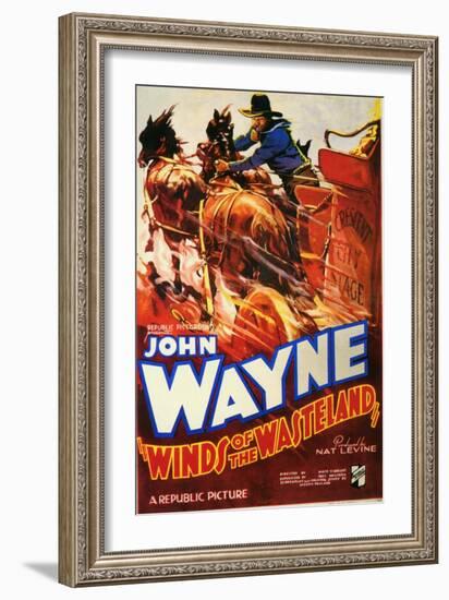 Winds of the Wasteland, 1936-null-Framed Art Print