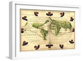 Winds of the World-Battista Agnese-Framed Art Print