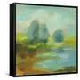 Windsor Blue Field I-Silvia Vassileva-Framed Stretched Canvas