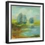 Windsor Blue Field I-Silvia Vassileva-Framed Art Print