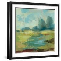Windsor Blue Field IV-Silvia Vassileva-Framed Art Print