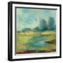 Windsor Blue Field IV-Silvia Vassileva-Framed Art Print