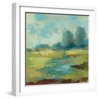 Windsor Blue Field IV-Silvia Vassileva-Framed Art Print