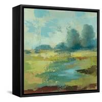 Windsor Blue Field IV-Silvia Vassileva-Framed Stretched Canvas