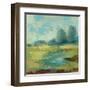 Windsor Blue Field IV-Silvia Vassileva-Framed Art Print