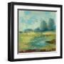 Windsor Blue Field IV-Silvia Vassileva-Framed Art Print