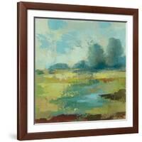 Windsor Blue Field IV-Silvia Vassileva-Framed Art Print